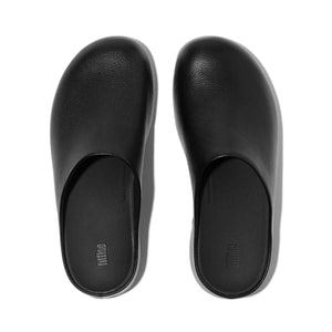 Fit Flop Shuv Tumbled Clogs All Black כפכפי פיטפלופ שוב שחור