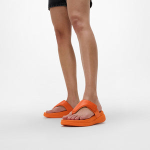 Fit Flop F-Mode Go Adjustable Flatform Toe Post Sandals Satsuma סנדלי נשים פיט פלופ