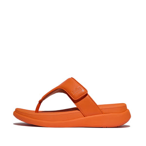 Fit Flop F-Mode Go Adjustable Flatform Toe Post Sandals Satsuma סנדלי נשים פיט פלופ
