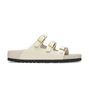 Birkenstock Florida Fresh High-Shine Ecru כפכפי בירקנשטוק פלורידה לנשים