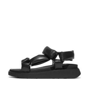 Fit Flop Gen-FF Soft Leather Back Strap Sandals All Black סנדלי פיט פלופ לנשים