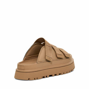 UGG GoldenGlow Slide Dark Sand כפכפי גולדנגלאו סלייד סנד כהה