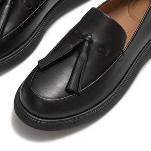 Fit Flop IQ-Comff Loafer All Black נעלי מוקסין פיטפלופ לנשים