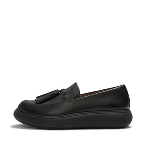 Fit Flop IQ-Comff Loafer All Black נעלי מוקסין פיטפלופ לנשים