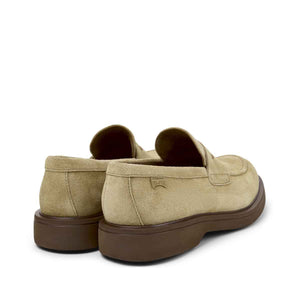 Camper Norman Brown Suede Leather Shoes for Men מוקסין קמפר לגברים