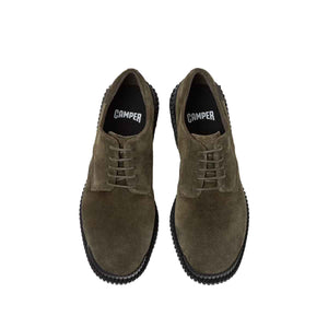 Camper Pix Green Suede Shoes for Men נעלי קמפר לגברים