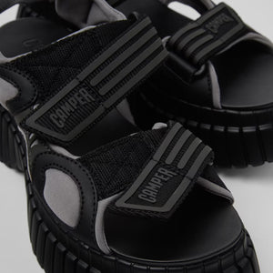 Camper Pix BCN Multicolor Leather and Textile Sandals for Women סנדלי קמפר לנשים