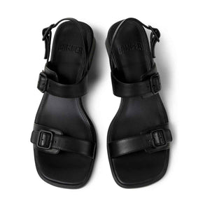 Camper Kora Sandal Black Leather Sandals for Women נעלי עקב קמפר לנשים סנדלי נשים