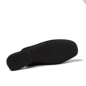 Camper Twins Black Leather Women's Sandal כפכפי קמפר לנשים