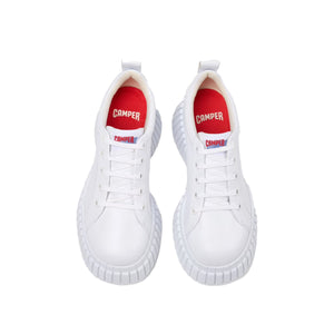Camper Pix BCN White Leather Shoes for Women נעלי קמפר לנשים