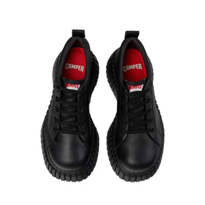 Camper Pix BCN Black Leather Shoes for Women סניקרס קמפר לנשים