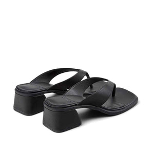 Camper Kora Sandal Black Leather Sandals for Women סנדלי עקב קמפר לנשים סנדלי נשים