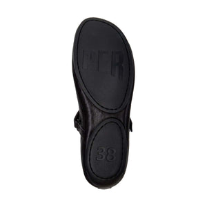 Camper Right Nina Black Leather Ballerinas נעלי בובה קמפר לנשים