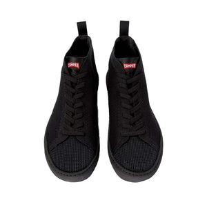 Camper Peu Touring Black one-piece knit sneakers for men סניקרס קמפר לגברים