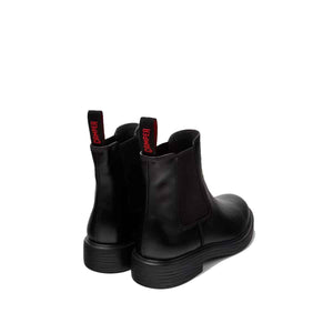 Camper Dean Black Leather Ankle Boots for Men מגפי קמפר לגברים