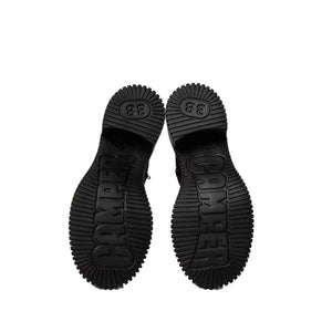 Camper Pix London Black Leather Mid Boots for Women מגפי קמפר לנשים