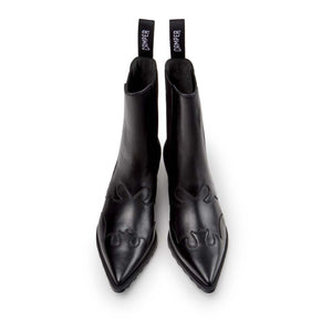 Camper Anita Black Leather Ankle Boots מגפי קמפר לנשים