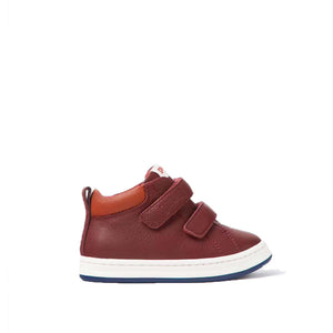 Camper Runner Burgundy leather sneakers for kids נעלי קמפר לתינוקות