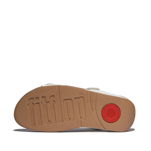 Fit Flop Lulu Adjustable Back Strap Sandals Urban White סנדלי נשים לולו רצועה לבן