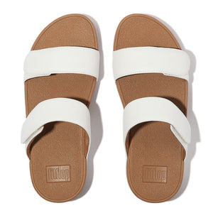 Fit Flop Lulu Adjustable Slides Urban White כפכפי נשים לולו סלייד לבן
