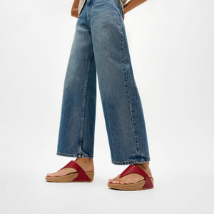 Fit Flop Lulu Toe Post Red כפכפי נשים