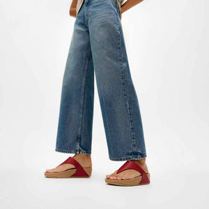 Fit Flop Lulu Toe Post Red כפכפי נשים