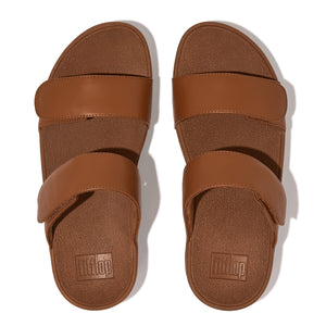 Fit Flop Lulu Adjustable Slides Light Tan כפכפי נשים לולו סלייד חום