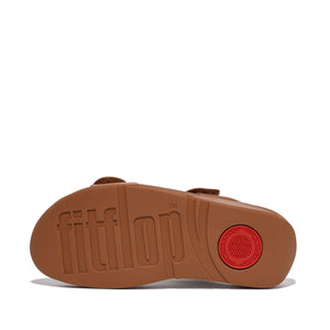 Fit Flop Lulu Adjustable Slides Light Tan כפכפי נשים לולו סלייד חום