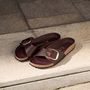 Birkenstock Madrid Big Buckle Zinfandel כפכפי מדריד אבזם זיפנדל