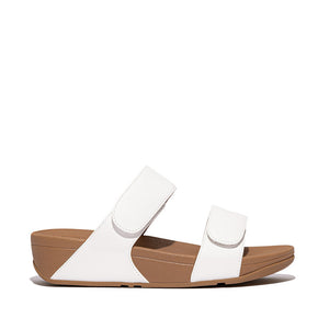 Fit Flop Lulu Adjustable Slides Urban White כפכפי נשים לולו סלייד לבן