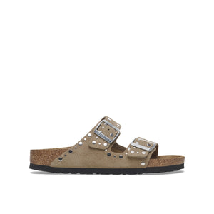 Birkenstock Arizona Rivet Border Taupe כפכפי בירקנשטוק אריזונה טיופ