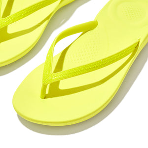 Fit Flop Iqushion Sparkle Electric Yellow פיט פלופ כפכפי נשים