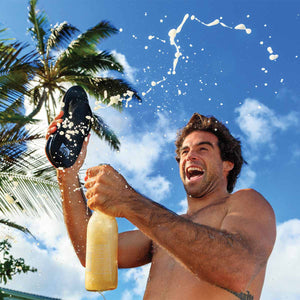 כפכפי גברים ריף שחור Reef Fanning Black Silver