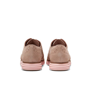 Cole Haan Originalgrand Shortwing Oxford Cremini Seashell Pink סניקרס קול האן לנשים