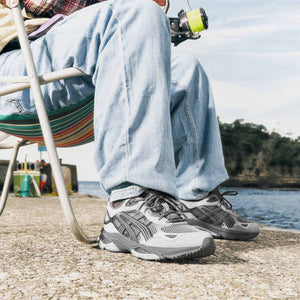 Asics Gel Nyc 2.0 Unisex Clay Grey Cement Grey סניקרס אסיקס יוניסקס