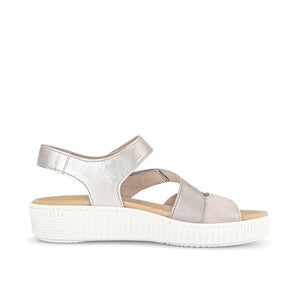 Gabor beige strappy sandal סנדלי גאבור לנשים