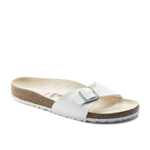 Birkenstock Madrid White בירקנשטוק מדריד לבן כפכפי נשים