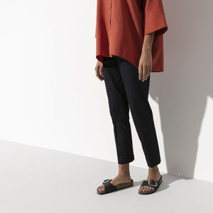 Birkenstock Madrid Black Big Buckel בירקנשטוק כפכפי נשים מדריד אבזם גדול שחור