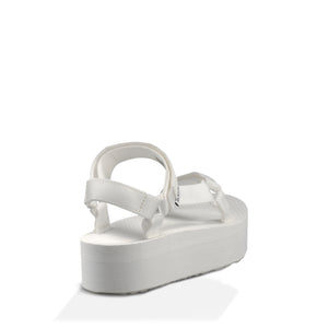 סנדלי פלטפורמה לנשים TEVA Flatform Universal Bright White