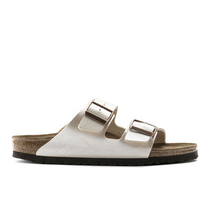 בירקנשטוק כפכפי נשים אריזונה פרל לבן Birkenstock Arizona Pearl White