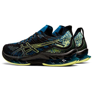 Asics Gel Kinsei Blast Men Black Glow Yellow ג'ל קינזי בלאסט לגבר