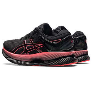 Asics Metaride Women Black Blazing Coral נעלי אסיקס מטה רייד נשים