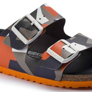 בירקנשטוק - כפכפי אריזונה מולטי גרפיק כתום Birkenstock