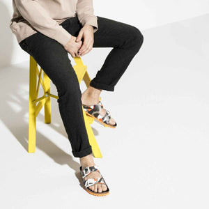 בירקנשטוק - כפכפי אריזונה מולטי גרפיק כתום Birkenstock