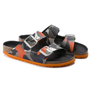 בירקנשטוק - כפכפי אריזונה מולטי גרפיק כתום (4374588981322)