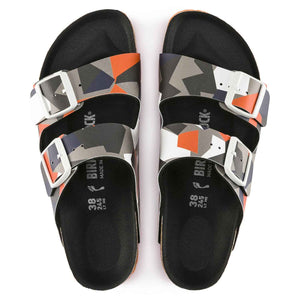 בירקנשטוק - כפכפי אריזונה מולטי גרפיק כתום Birkenstock