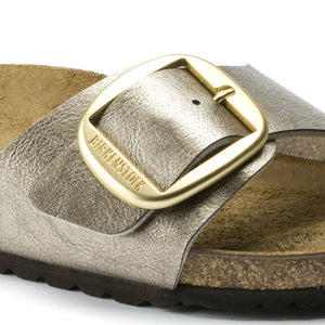 בירקנשטוק כפכפי נשים מדריד אבזם טיופ Birkenstock Madrid Big Buckle Graceful Taupe (4520790523978)