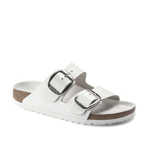 Birkenstock Arizona Big Buckle White בירקנשטוק כפכפי נשים