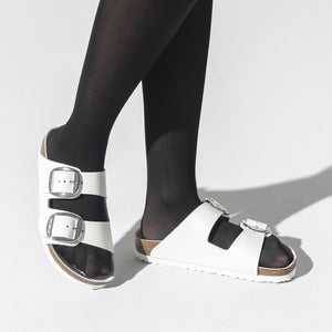 Birkenstock Arizona Big Buckle White בירקנשטוק כפכפי נשים
