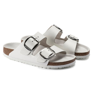 Birkenstock Arizona Big Buckle White בירקנשטוק כפכפי נשים
